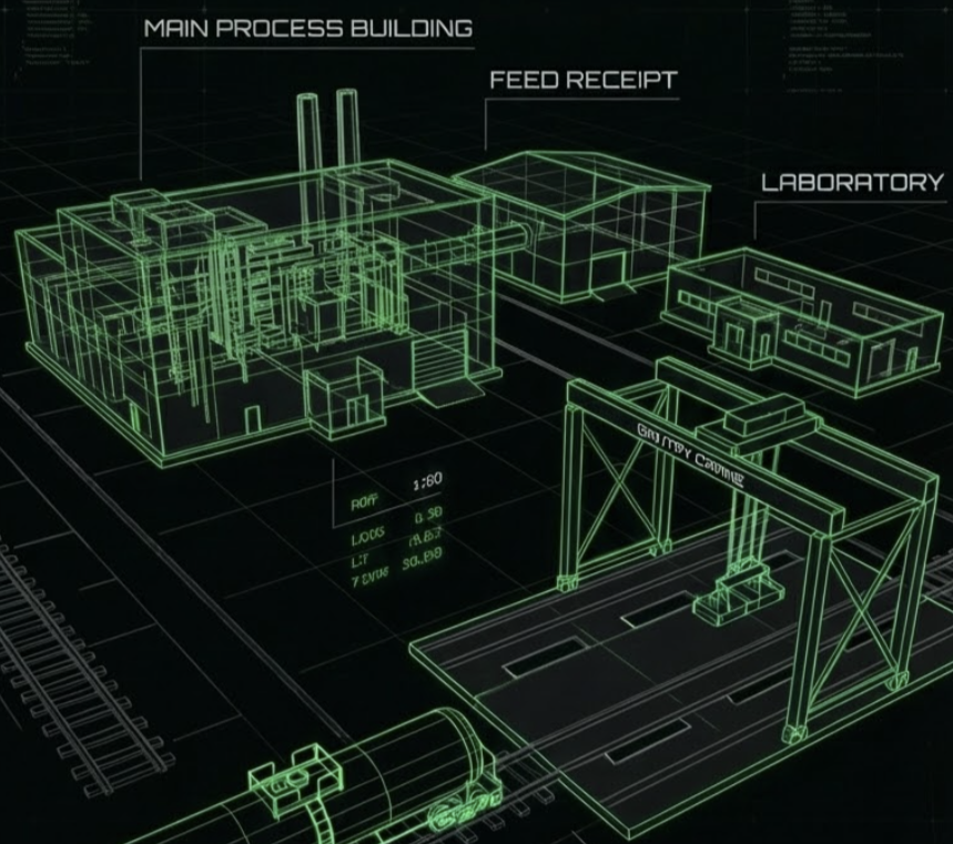 Torch pilot plant facility render